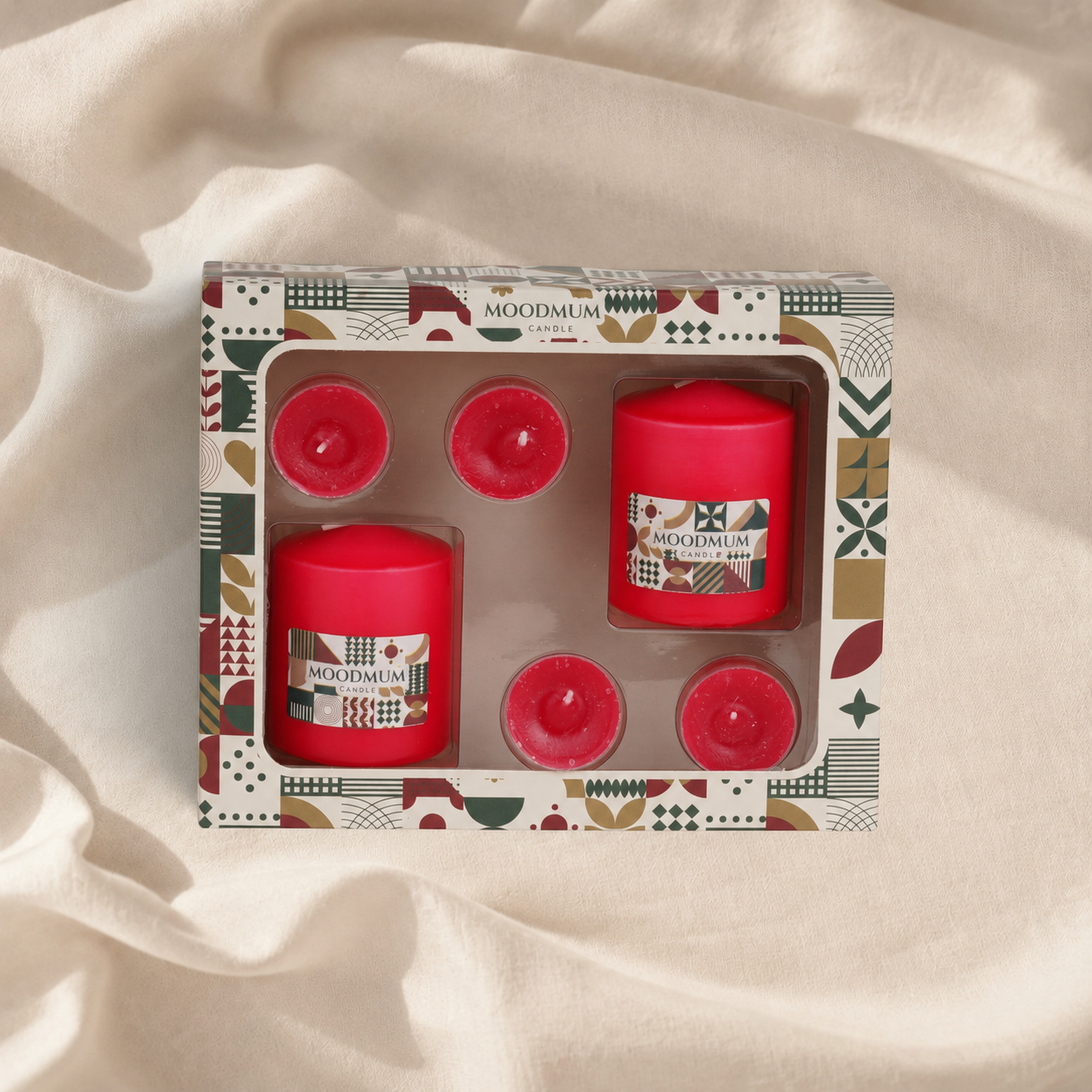 MOODMUM® Mood Collection Dekoratif Mum Seti