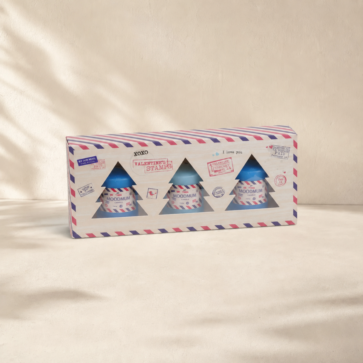 MOODMUM® Trio Collection Dekoratif Mum Seti