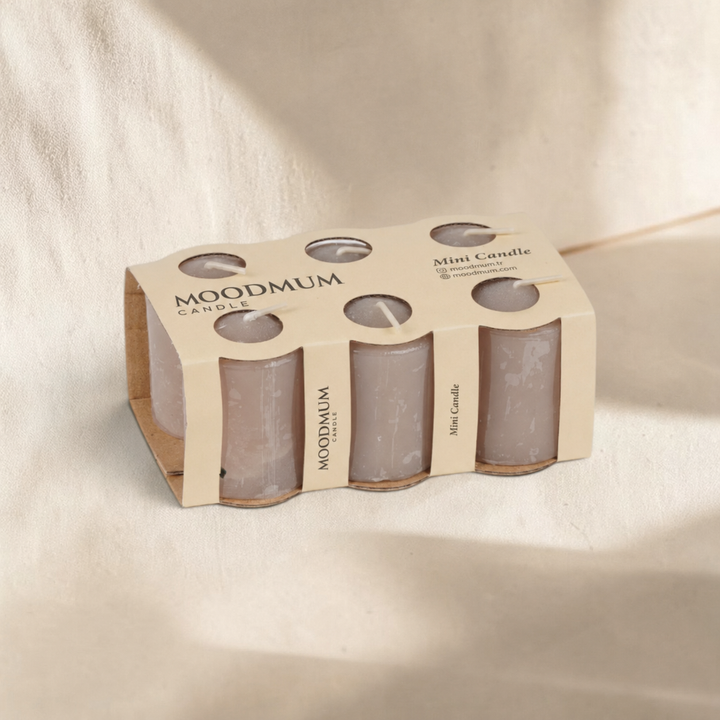 MOODMUM® Basics Dekoratif Mum Seti