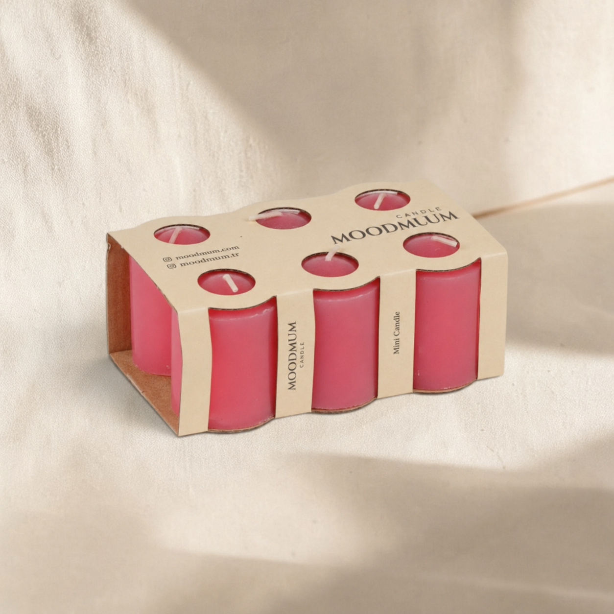 MOODMUM® Basics Dekoratif Mum Seti