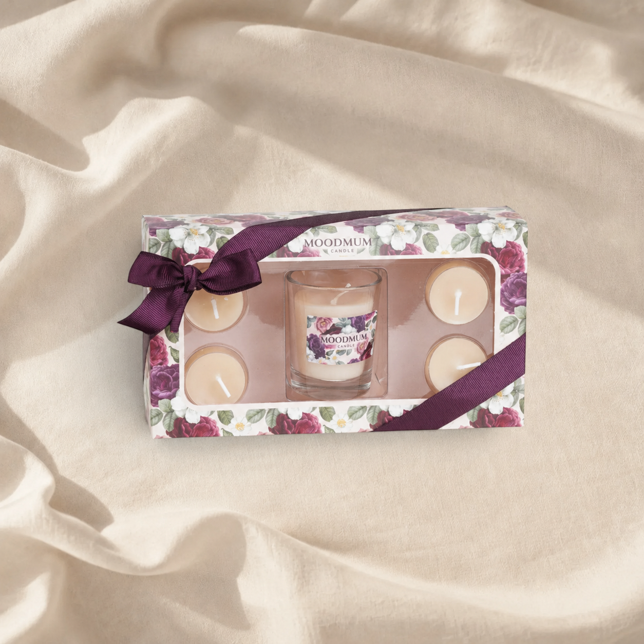 MOODMUM® Mystical Garden Mini Dekoratif Mum Seti