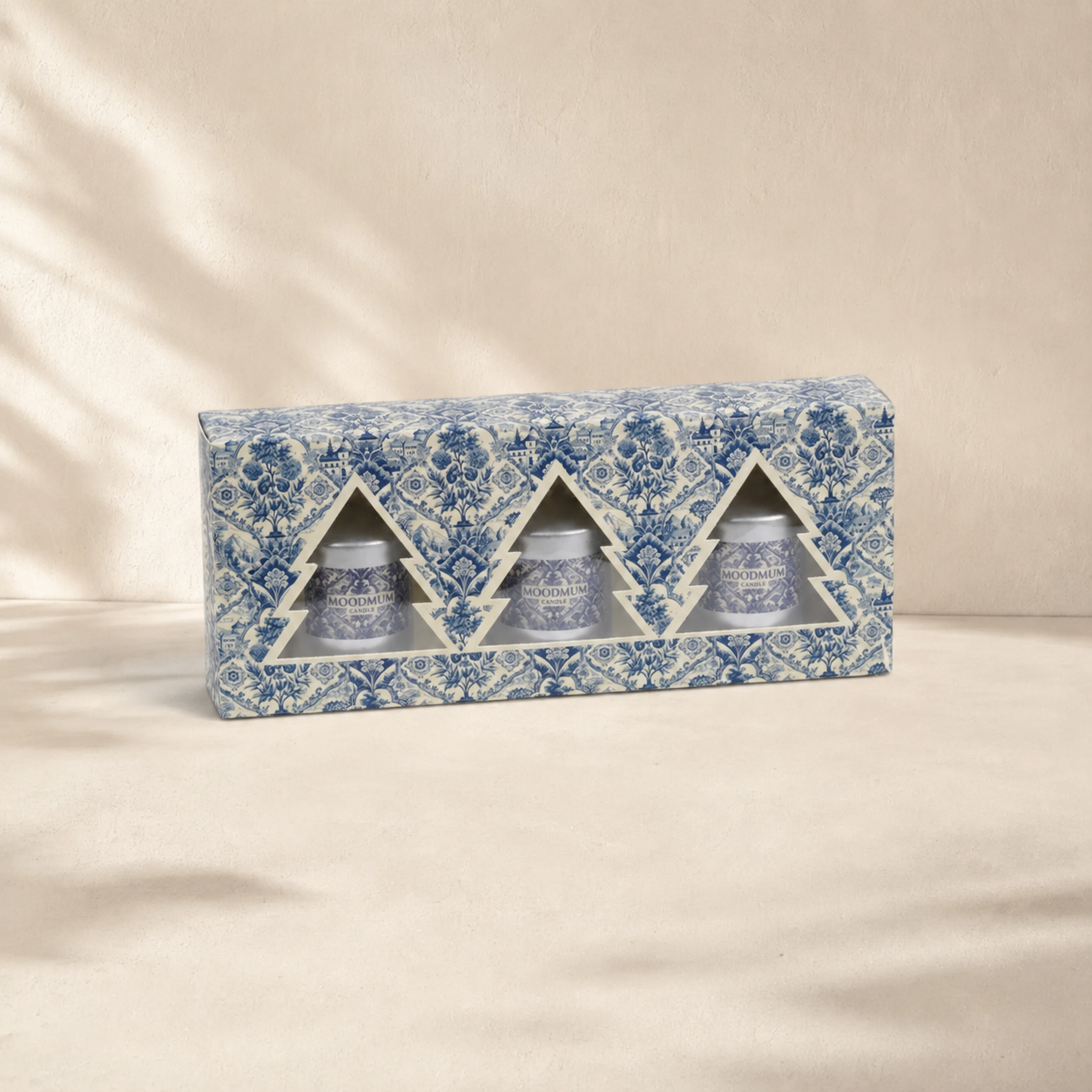 MOODMUM® Trio Collection Dekoratif Mum Seti