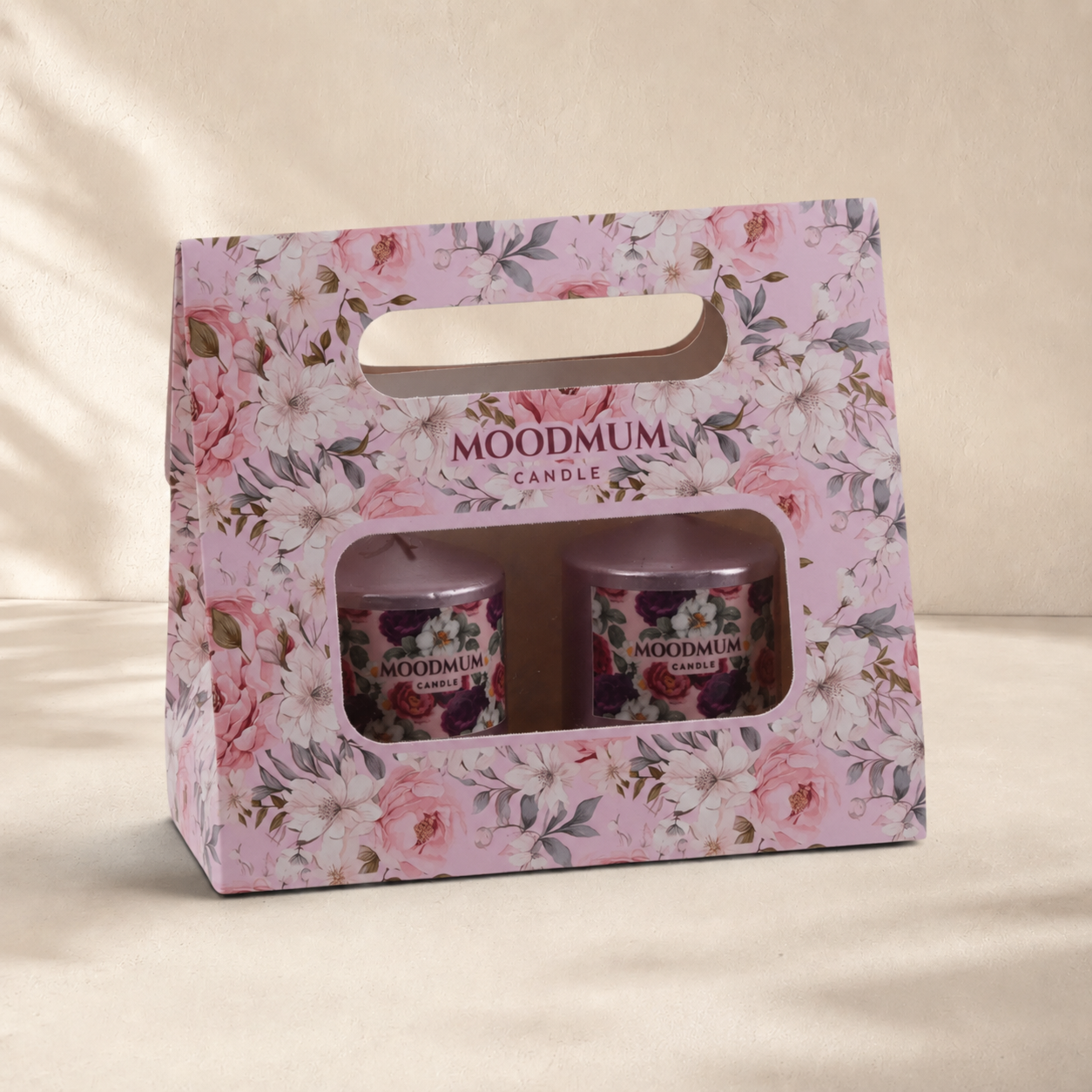 MOODMUM® Duo Collection Dekoratif Mum Seti